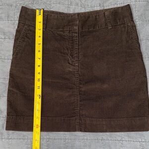 NWT vineyard vines Brown Corduroy Mini Skirt